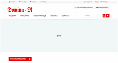 Desktop Screenshot of dominam.hr